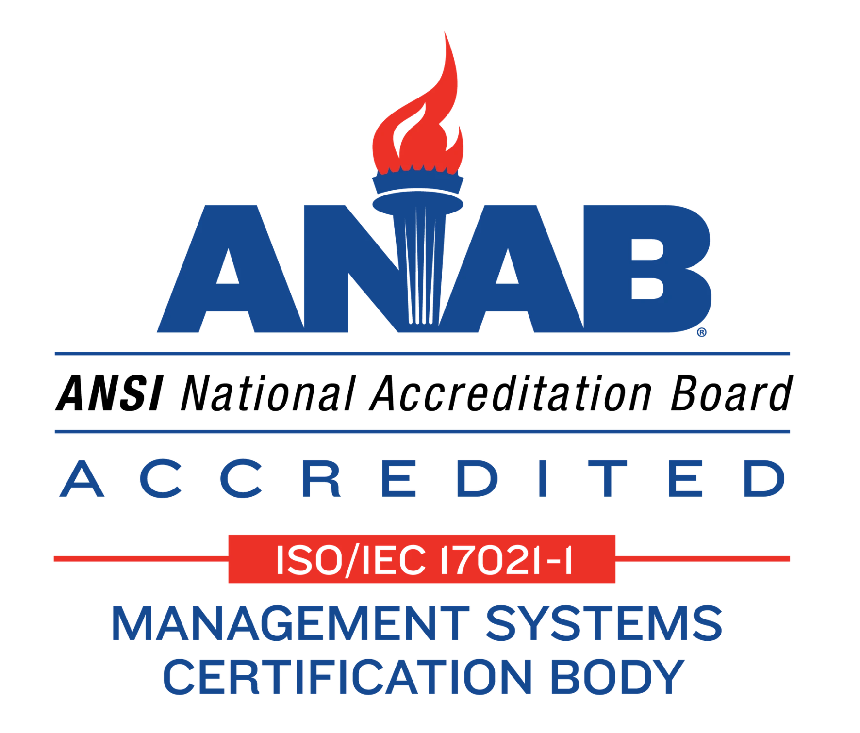 ANSI National Accreditation Board logo